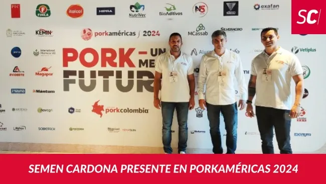 Semen Cardona participa en el XXI Congreso Internacional Porkaméricas 2024 en Cartagena de Indias, Colombia
