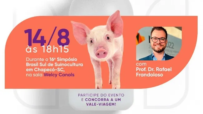 Lançamento da Ourofino Saúde Animal durante o Simpósio Brasil Sul de Suinocultura