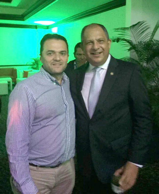 Sergio Naranjo, nuestro delegado en Costa Rica, ha coincidido con Luis...