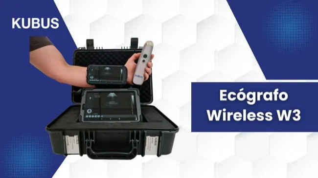 Ecógrafo Wireless W3: precisión y movilidad en diagnóstico animal