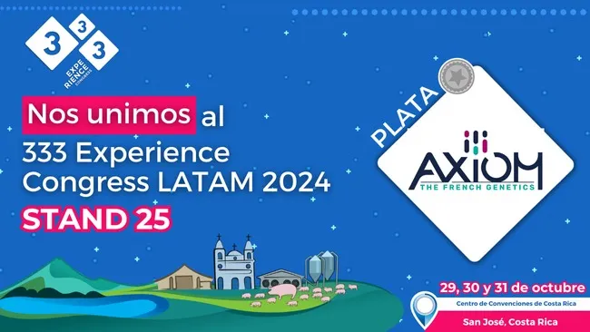 AXIOM: Patrocinador Plata en el 333 Experience Congress Latam 2024
