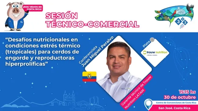 Trouw Nutrition LATAM: Innovación nutricional en climas tropicales en el 333 Experience Congress