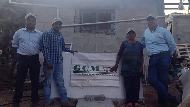 Granjas Carroll promueve el Desarrollo Sostenible a través de la captación de agua de lluvia en comunidades