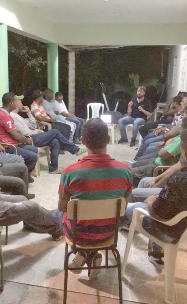 Nuestro compañero Sergio Miranda ha estado reunido en República Domi...
