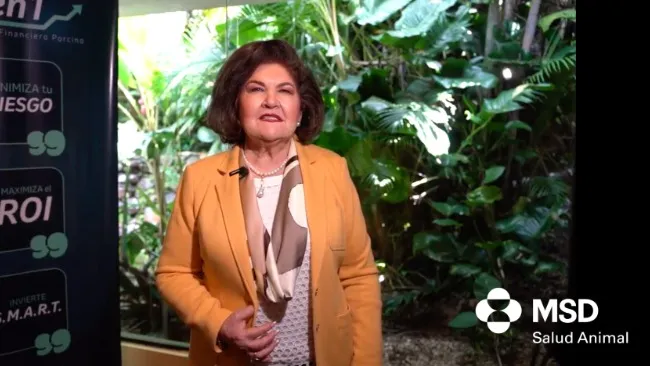 Educación financiera en la porcicultura mexicana: reflexiones de Armantina González en el "3 en 1 Evento Financiero Porcino" de MSD Salud Animal