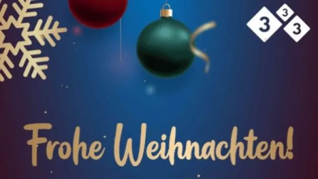 Frohe Weihnachten 2024!