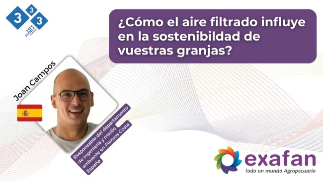 Filtrado de aire: clave para la sostenibilidad y la eficiencia en granjas porcinas
