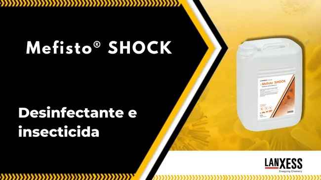 Mefisto® Shock: innovación en bioseguridad de Lanxess Biosecurity Solutions