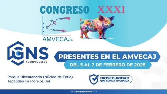 GNS Agroprocesos participará en el XXXI Congreso AMVECAJ