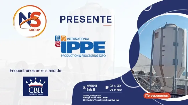 NS Group llega al IPPE 2025 con soluciones innovadoras para la producción animal
