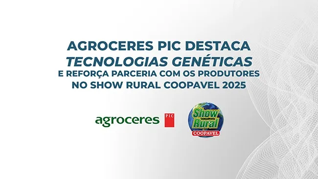 Agroceres PIC participa do Show Rural Coopavel 2025   