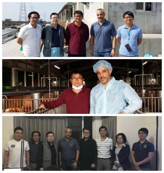 Nuestro director técnico se ha reunido con el equipo de Produmix Taiw...