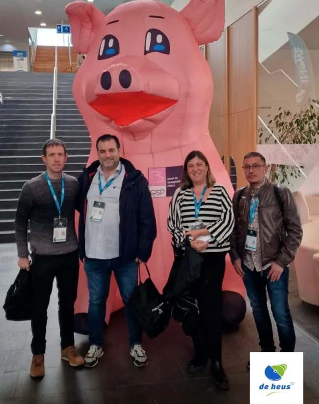 🐷 Compañeros técnicos especializados en Porcino en De Heus han as...