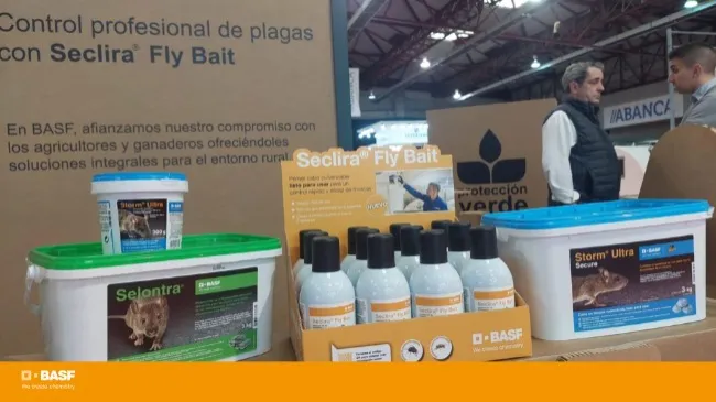 BASF Control Profesional de Plagas Seclira® Fly Bait debuta en la Feria Abanca Cimag-GandAgro 2025