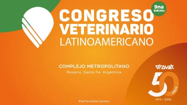 En el marco de nuestro 50 aniversario llega la 9na edición del Congreso Veterinario Latinoamericano