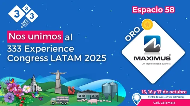 MAXIMUS será patrocinador oro del 333 Experience Congress LATAM 2025