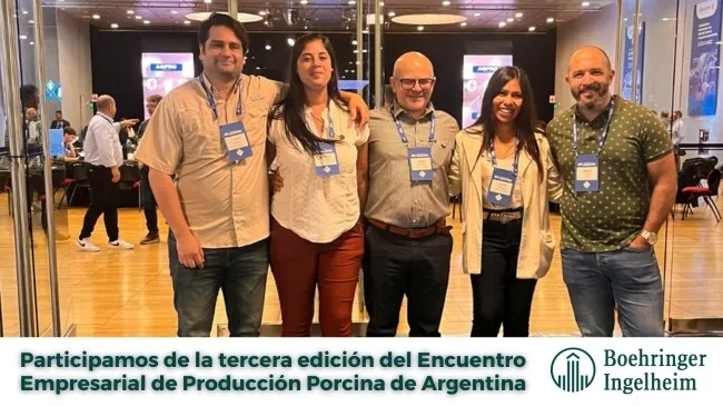 Boehringer Ingelheim en el Encuentro Empresarial de Producción Porcina de Argentina 2025