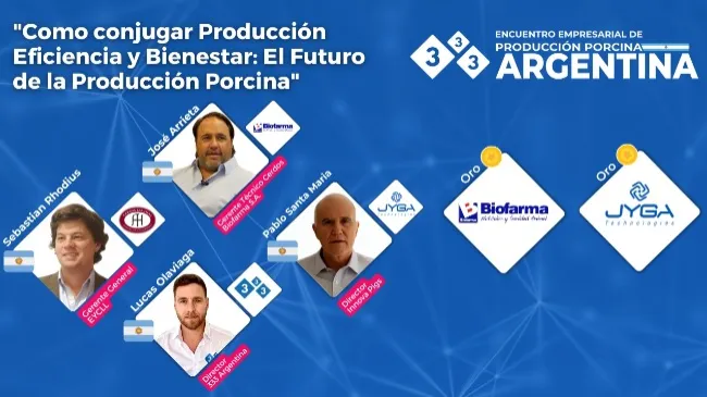Biofarma y Jyga Technologies en el Encuentro Empresarial de Producción Porcina de Argentina 2025