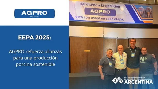 AGPRO refuerza su compromiso con la porcicultura argentina en el EEPA 2025