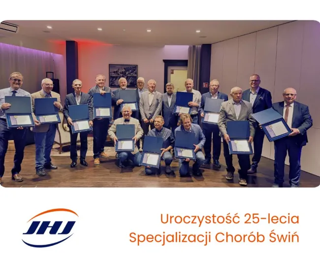 Uroczyste podziękowanie za 25 lat pracy w służbie zdrowia trzody ch...