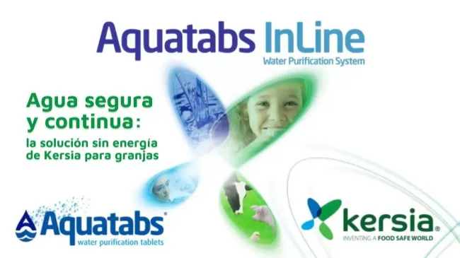 AQUATABS® InLine, innovación en desinfección continua de agua para la producción animal
