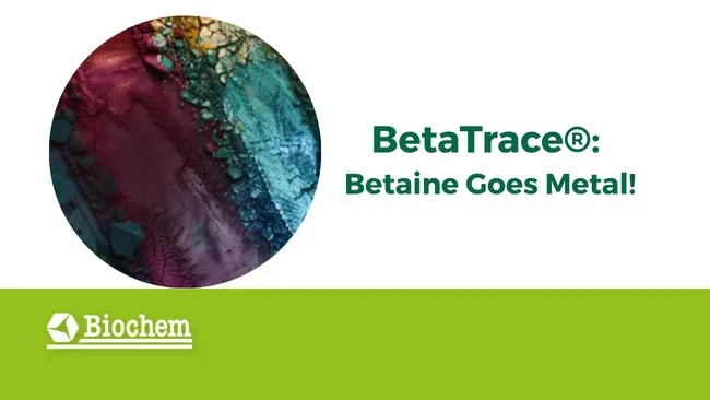 BetaTrace®: Betaine Goes Metal!