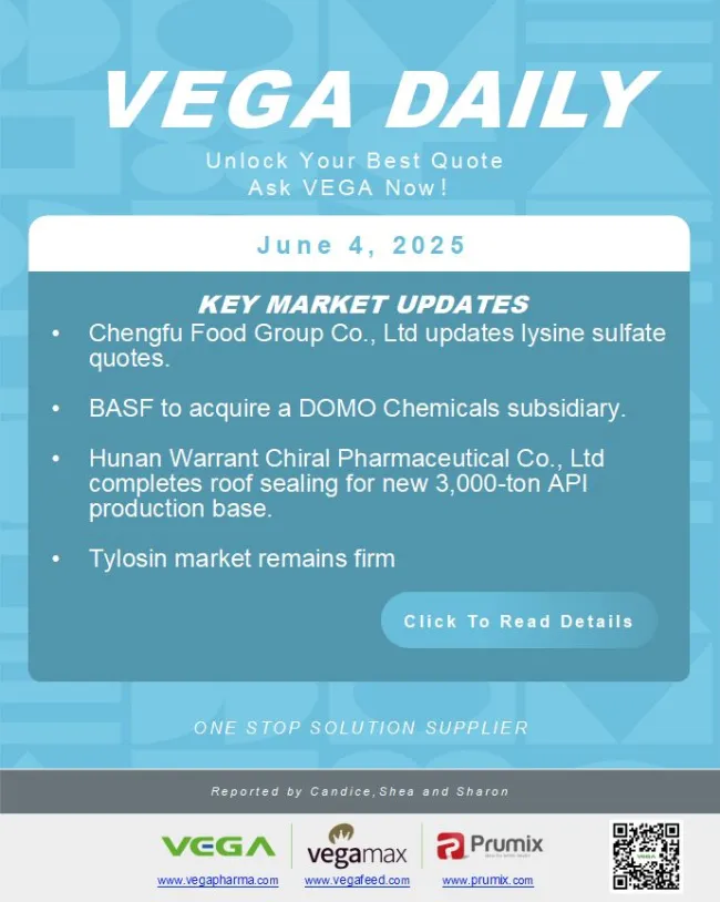 Vega daily Dated 2025-6-4