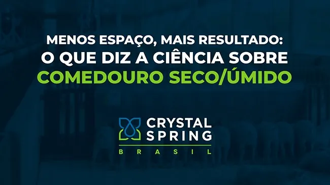 Animais por espaço de boca de comedouro em alimentação seco/úmida