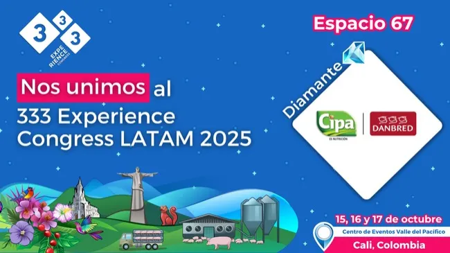 DanBred y CIPA, patrocinadores Diamante del 333 Experience Congress Latam 2025