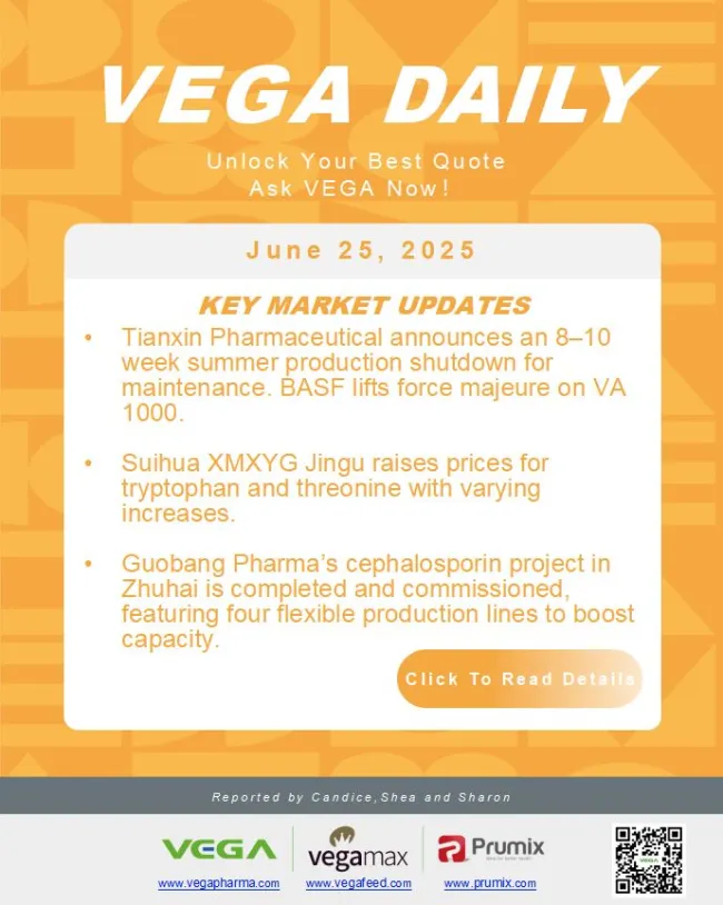 🌱 Vega Daily Highlights | June 25, 2025