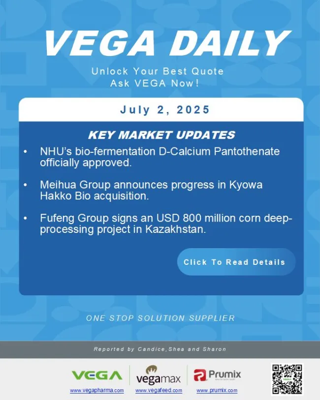 🌾 Vega Daily Highlights | July 2, 2025