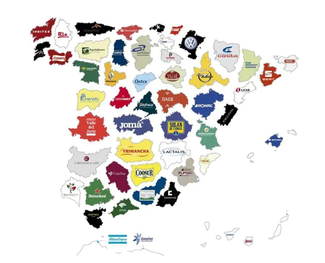 DataCentric ha elaborado el primer ranking de mayores empresas españo...