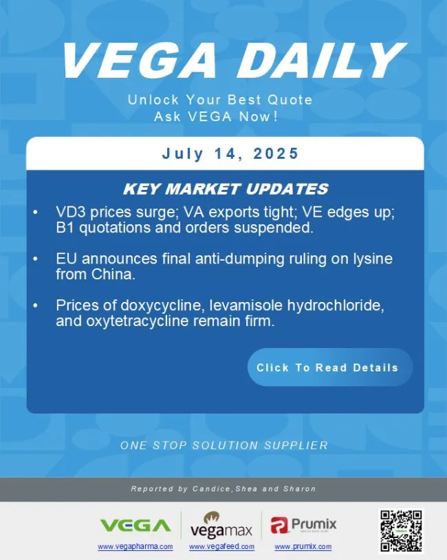 📢 Vega Daily – July 14, 2025