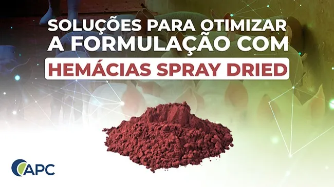 Soluções para otimizar a formulação com hemácias spray dried