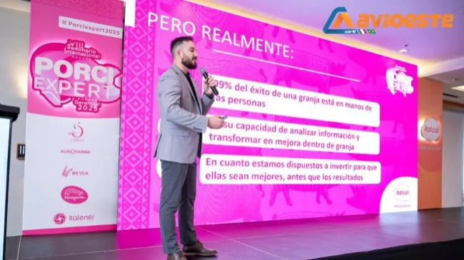 Data management en la porcicultura: cómo transformar información en resultados productivos – Corti Avioeste en PorciXpert 2025