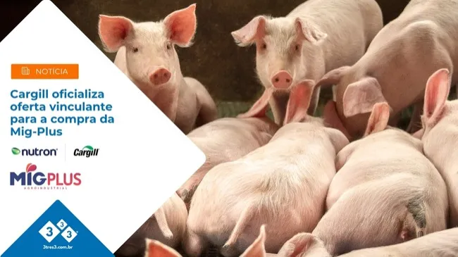 Cargill oficializa oferta vinculante para a compra da Mig-Plus