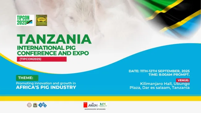 Tanzania International Pig Conference & Expo (TIPCON2025) is here!