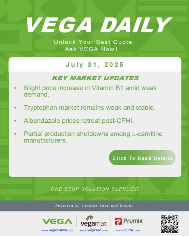 📢 Vega Daily – July 31, 2025