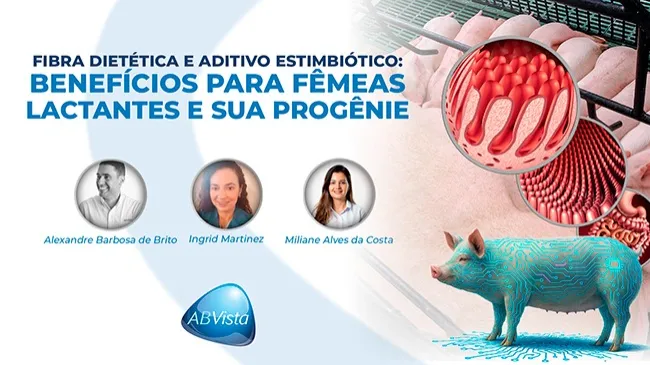 Utilização da fibra dietética e de aditivo estimbiótico na alimentação de fêmeas suínas em lactação seus efeitos na progênie