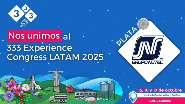Grupo Nutec presente en el 333 Experience Congress LATAM 2025 como patrocinador