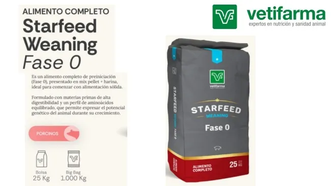 Starfeed Weaning: Preiniciadores, nutrición premium para un inicio exitoso
