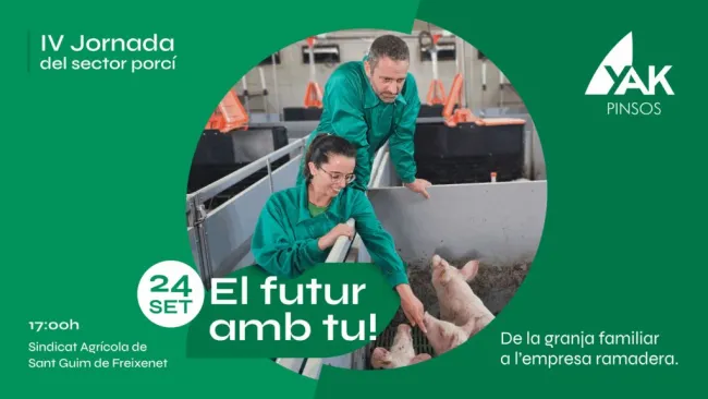 Piensos Yak celebra la IV Jornada del Porcino bajo el lema “¡El fut...