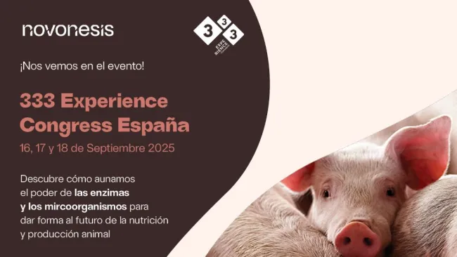 Novonesis estará presente en el próximo 333 Experience Congress Espa...