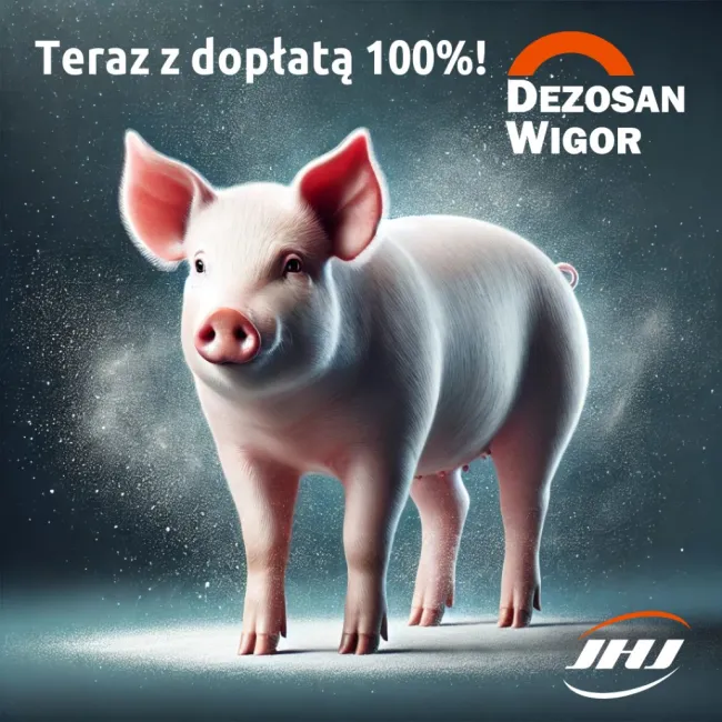 100% zwrotu kosztów za Dezosan Wigor!