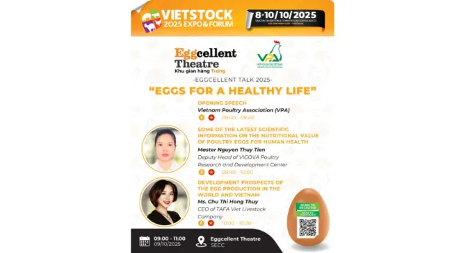 🥚✨ Eggcellent Talk at Vietstock 2025 ✨🥚