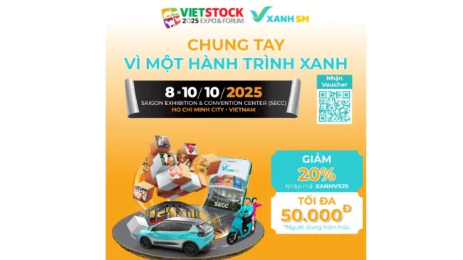 VIETSTOCK 2025 VÀ Xanh SM: HÀNH TRÌNH XANH, SỰ KIỆN BỀN VỮN...