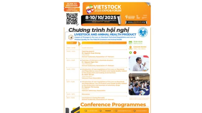 VIETSTOCK 2025 & AHAV: LIVESTOCK AND ANIMAL HEALTH PRODUCT CONFERENCE