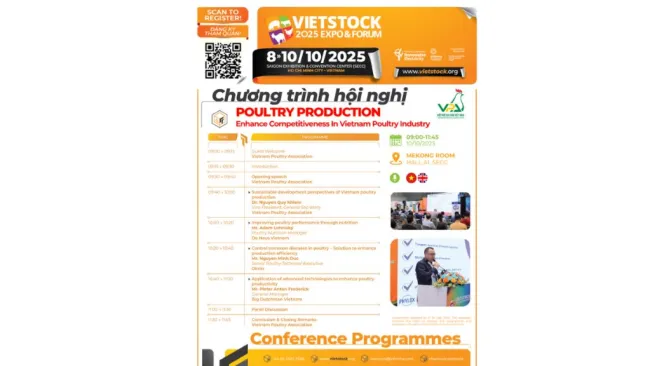 VIETSTOCK 2025 & VPA: POULTRY PRODUCTION CONFERENCE