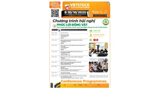 VIETSTOCK 2025 & VFAEA: HỘI NGHỊ PHÚC LỢI ĐỘNG VẬT