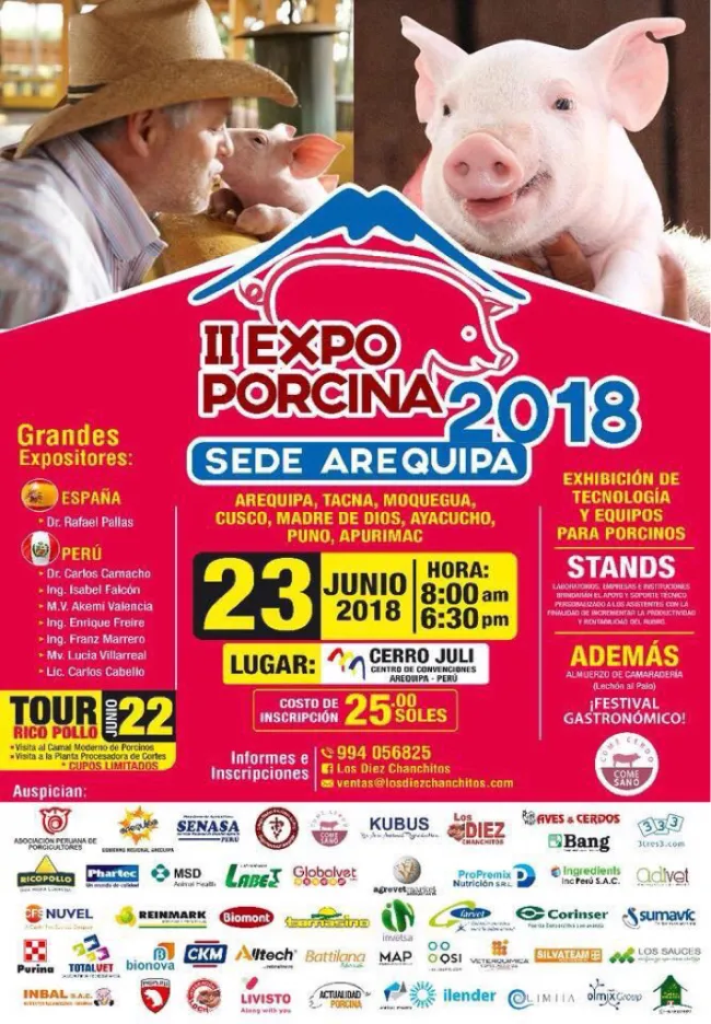 II EXPO PORCINA 2018 - AREQUIPA 